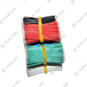 Triumph câble fabricant d'usine UL10064 32A 7/0.08TS 30v basse tension câble électrique à un noyau en cuivre toronné étamé - Product Image 4