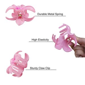 Pinza para el Cabello con Lazo y Flores de 12 Colores, Accesorio de Belleza para Mujer, Pinza Elegante con Flores para el Verano - Product Image 3