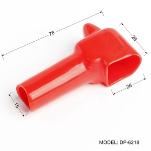 5 pieces, couvercle de Terminal de batterie en plastique souple <span class=keywords><strong>PVC</strong></span>, capuchon en caoutchouc isolé - Product Image 6