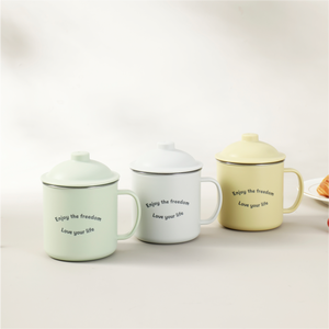 Tazza da Caffè e Tè in Acciaio Inox SS304 Personalizzata di Alta Qualità con Manico - Product Image 5