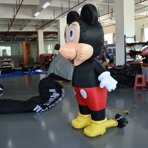 KeepFuns Mascotte Gonfiabile Gigante Personalizzata di Topolino, Modello Gonfiabile di <span class=keywords><strong>Personaggio</strong></span> dei Cartoni per Promozione Eventi e Feste - Product Image 6