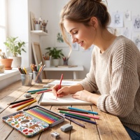 Ensemble de 12 crayons de couleur en bois, étui en métal, corps estampé à chaud or, pré-affûtés, non toxiques, pour enfants, cadeau scolaire, logo personnalisé OEM ODM