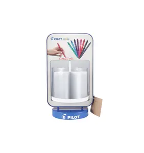 Porte-stylo acrylique rotatif organisateur de stylo acrylique transparent présentoir rotatif stylo à crayon acrylique présentoir rotatif clair