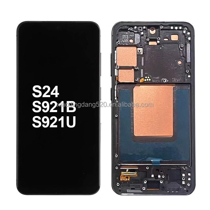 Incell Mobile Phone Pantalla Touch Screen Digitizer Assembly <strong>Replacement</strong> Display 6.2" TFT <strong>LCD</strong> Frame for for S921B/U <strong>S24</strong>