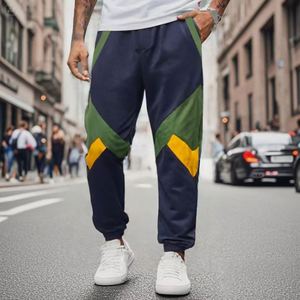 ヴィンテージウォッシュストリートウェアメンズスウェットパンツセットダブルウエストバンドフレアワイドレッグカスタムパーカーラインストーンプレーン染めストレート - Product Image 1