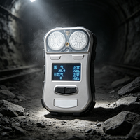 Mini détecteur de gaz portable de sulfure d'hydrogène (H2S) pour la métallurgie de l'acier, les cabines de peinture et les salles de pulvérisation