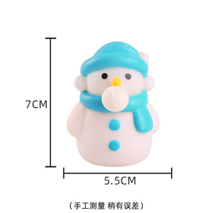 Hot Selling Christmas Santa Claus Squishy Toys Christmas Stress Relief Toys <b>Squeeze</b> <b>Ball</b> Sensory Toys - Product Image 6