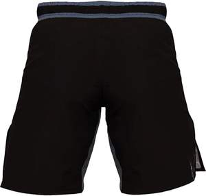 Shorts décontractés pour hommes, taille mi-haute, en maille unie, écologiques, teints en fil, imperméables, respirants, en toile, pour l'entraînement sportif, la salle de sport - Product Image 4