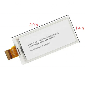 <span class=keywords><strong>2</strong></span>,9 дюймов <span class=keywords><strong>2</strong></span>,9 ''128x296 разрешение Eink модуль дисплея Epaper панель - Product Image 1