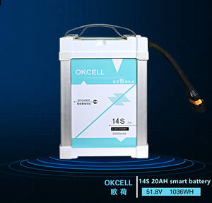 Batería Inteligente LIPO de 20000 mAh, 20 Ah, 14S, 51.8 V, para Dron Pulverizador Agrícola UAV - Product Image 2