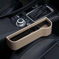 Boîte de rangement multifonctionnelle pour voiture, organisateur d'espace intermédiaire pour siège de voiture, boîte de rangement pour débris