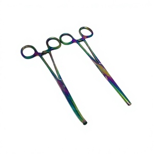 Rochester-Pean, fórceps de 16cm, instrumentos hemostáticos para quirófano, arco de lluvia curvo recto, base quirúrgica, base quirúrgica - Product Image 1