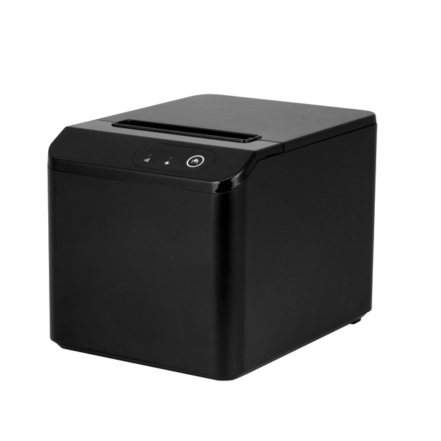 POS Thermal Receipt Printer with Auto Cutter 80MM Black and White USB Interface Thermal Paper