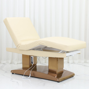 Meilleure vente lit de support moderne à base de métal avec 3 moteurs lit de massage de salon SPA pour salon de beauté clinique - Product Image 4