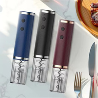 Ouvre-bouteille électrique automatique portable en plastique moderne, vente en gros d'usine, avec logo personnalisé, écologique, pour usage domestique