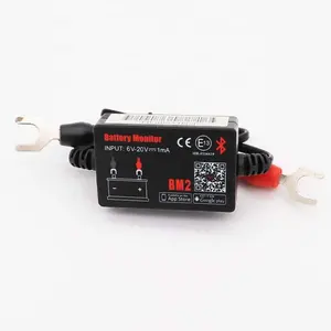 BM2 12V Bluetooth 4.0 Car Battery Monitor testador de manivela 12v bateria monitor