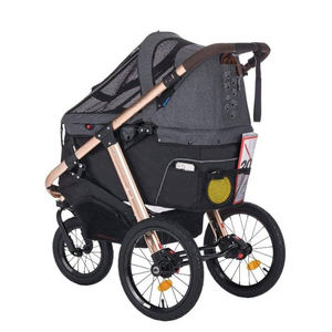 Vente en gros de landau pour chiens et chats de grande taille/Poussette pliante pour chats et chiens/Marché américain Poussette à trois roues pour chiens - Product Image 2