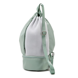 <b>Drawstring</b> <b>Backpack</b> Gym Bag 20-35L Water Resistant Wet Dry Separation Unisex Fitness Travel Swimming Bag - Product Image 2