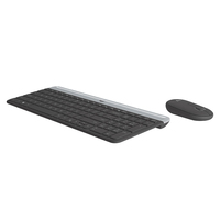 Combo de Teclado y Ratón Inalámbrico Logitech MK470, Ultra Delgado, Silencioso, Teclas de Tijera de Bajo Perfil, Batería de 36 Meses para Oficina, Hogar, PC