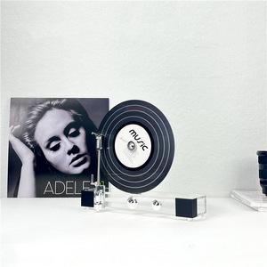 Adorno de Fonógrafo Retro de Acrílico Personalizado, Decoración de Escritorio de Estilo Nórdico - Product Image 5