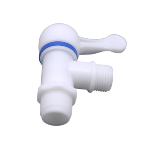 Robinet d'angle 2 voies à poignée droite en plastique durable DN15 avec cartouche en céramique pour cuisine et toilettes, à large application - Product Image 3