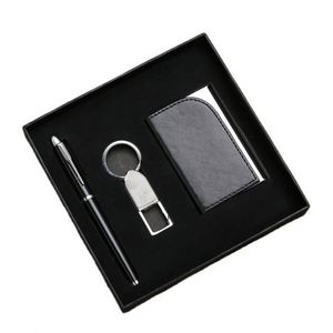 Personalized 2025 Luxury High Quality Corporate Business Gift Set Keychain with Custom Logo Neoprene Material for Men and Women - Product Image 5