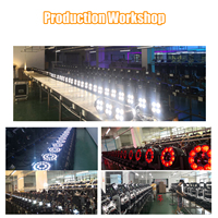Luces de Escenario, 7x50W COB LED Par Light, Blanco Ajustable 3200K-6500K, Blanco Cálido, DMX512, CRI95, Alto CRI, para Estudio de TV, Conciertos, Eventos, Teatro