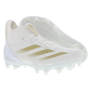 Adidas Adizero Impact <b>Mens</b> <b>Shoes</b> Size 17, Color: Cloud <b>White</b>/Gold Metallic/Cloud <b>White</b> - Product Image 1