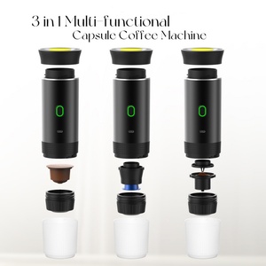 Cafetera <span class=keywords><strong>Espresso</strong></span> Italiana Portátil 3 en 1 Recargable OEM Kingze, Cafetera de Cápsulas para el Hogar, Viajes y Actividades al Aire Libre - Product Image 3