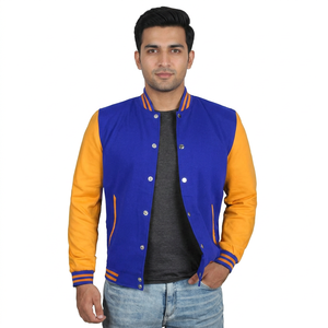 Chaquetas Varsity Personalizadas para Hombre, Chaquetas de Béisbol Hechas a Medida con Logotipo Personalizado, Chaqueta Universitaria Cálida de Invierno para Hombre - Product Image 1