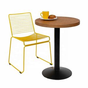 โต๊ะไม้เนื้อแข็งสไตล์อุตสาหกรรมจากประเทศฝรั่งเศสเฟอร์นิเจอร์ไม้เนื้อแข็งรีไซเคิลสำหรับกิจกรรมกลางแจ้งห้องนั่งเล่นงานเลี้ยงอาหาร - Product Image 3