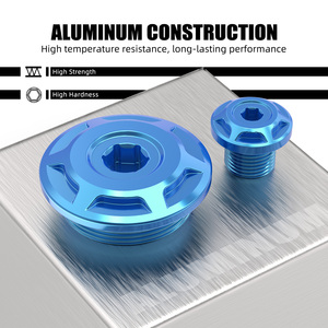 Tapones de Inspección de Distribución de Motor de Aluminio NICECNC para Suzuki DR650S DR650SE 1996-2025 <span class=keywords><strong>DR</strong></span> <span class=keywords><strong>650</strong></span> SE S 650S 650SE - Product Image 2