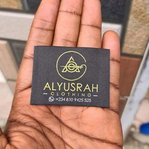 ป้ายทอผ้าลายดามัสก์แฟชั่นสำหรับผู้ผลิตเสื้อผ้า ป้ายทอผ้าสั่งทำ จัดส่งรวดเร็ว - Product Image 3