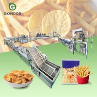 Kok Indiase Handleiding Crisp Maken Samengestelde Productlijn Verkoop Bevroren Proces Plant Frituurmachine Voor Aardappelchip