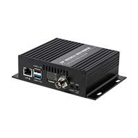 Décodeur vidéo H265 H264 HD SDI vers IP avec streaming USB pour équipement de radiodiffusion et de télévision