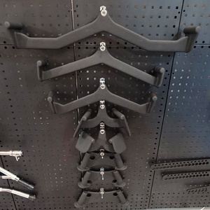VIGFIT OEM Lot de 5 Accessoires de <span class=keywords><strong>Musculation</strong></span> Intégrés : <span class=keywords><strong>Poignée</strong></span> de Traction, Barre d'Attache pour <span class=keywords><strong>Poulie</strong></span> Haute/Basse, <span class=keywords><strong>Poignée</strong></span> Mag Grip - Product Image 3