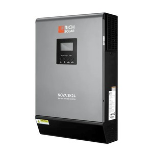 อินเวอร์เตอร์พลังงานแสงอาทิตย์แบบไฮบริดสามเฟส RIC HSo Lar NOVA MAX 3K 3000 วัตต์ (3kW) 48 โวลต์ สำหรับระบบออฟกริด รุ่น 58493 - Product Image 4