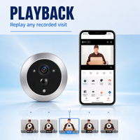 WiFi Video Door Phone 1080P HD Day/Night Auto Switch Night Vision USB Powered Easy Installation CameraTuya
