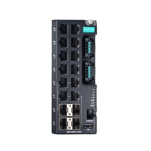Moxa EDS-G4012-4GC Gigabit Managed <b>Ethernet</b> <b>Switch</b> 12 Ports Industrial Networking - Product Image 2