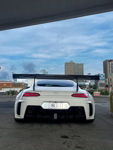 Aileron arrière en fibre de carbone style GT3 pour Mercedes Benz <span class=keywords><strong>AMG</strong></span> GT GTC <span class=keywords><strong>GTS</strong></span> GTR <span class=keywords><strong>AMG</strong></span> GT3 - Product Image 3