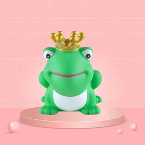 Promoción 2025: Juguete de Vinilo de Bajo Precio para Baño de Bebé, Rana de Baño de Princesa con 2 Pinzas - Product Image 1