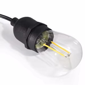 <span class=keywords><strong>Portalampada</strong></span> Impermeabile IP65 E26 E27 con Cavo Nero per Illuminazione Esterna - Product Image 4