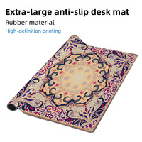 Tapis de table en silicone épaissi, antidérapant et insonorisant pour Mahjong, Échecs et Poker, Vente en gros pour fabricants