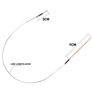ไมโครโฟนกีตาร์ NAOMI แบบ Piezo ดีไซน์แบบ Soft Under-Saddle ให้สัญญาณเสียงสูง สำหรับ <span class=keywords><strong>Fishman</strong></span> EQ Preamps <span class=keywords><strong>แอ</strong></span><span class=keywords><strong>ม</strong></span><span class=keywords><strong>ป์</strong></span>อะคูสติกระดับมืออาชีพ ลดเสียงรบกวน - Product Image 2