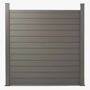 Clôture et portail <span class=keywords><strong>de</strong></span> sécurité en bois composite WPC imperméables pour <span class=keywords><strong>jardin</strong></span> extérieur Utilisation <span class=keywords><strong>de</strong></span> clôture <span class=keywords><strong>de</strong></span> ferme traitée sous pression naturelle <span class=keywords><strong>de</strong></span> 6 pieds <span class=keywords><strong>de</strong></span> haut - Product Image 1
