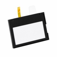 Mini écran LCD LED blanc avec rétroéclairage BLU, haute luminosité, structure fine, monochrome, 1,01 pouce, matériau PC, écran d'instrument médical