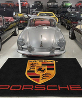 Tapis de sol personnalisé avec logo pour concessionnaires automobiles, tapis d'entrée robuste, antidérapant, grattoir à saleté, facile à nettoyer, tapis durable