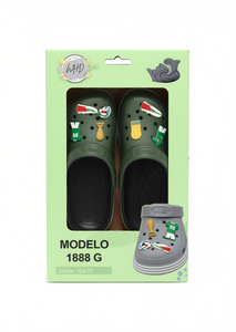 Sandali Zoccoli per Bambini WHD 1888 G con Decorazioni Animate, Taglie dal 18 al 25, Scarpe Estive Casual - Product Image 1