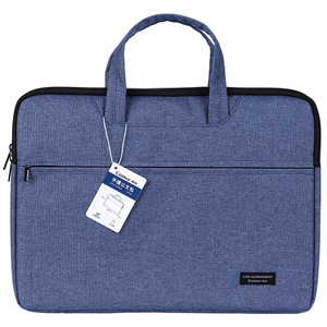 Comix A8166 Maletín portátil, bolsa blanda, bolsa para documentos y reuniones para ordenador portátil de 14 pulgadas, unisex, gris, azul, negro - Product Image 2