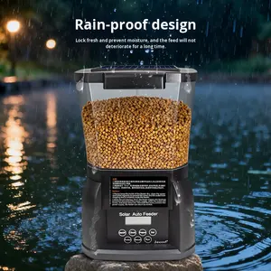 Jebao Jecod alimentazione automatica a energia solare grande capacità WiFi alimentatore per pesci all'aperto <span class=keywords><strong>Koi</strong></span> stagno <span class=keywords><strong>acquario</strong></span> e <span class=keywords><strong>acquario</strong></span> alimentazione - Product Image 3